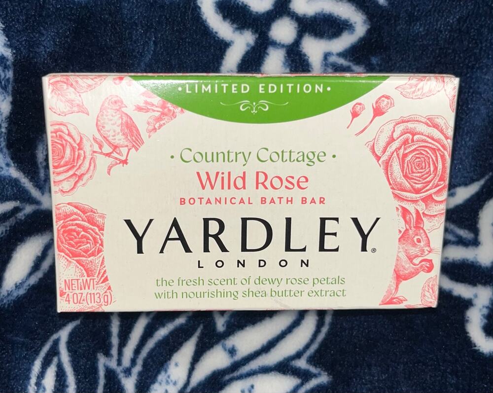 NIB! Yardley London "Pretty & Pink” Party Punch Nourishing Bath Bar 4.0 Oz
